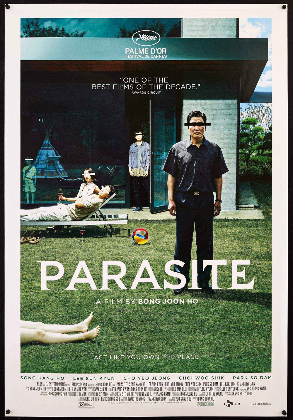 Parasite Original Vintage Movie Poster