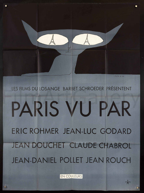 Paris Vu Par Original Vintage Movie Poster