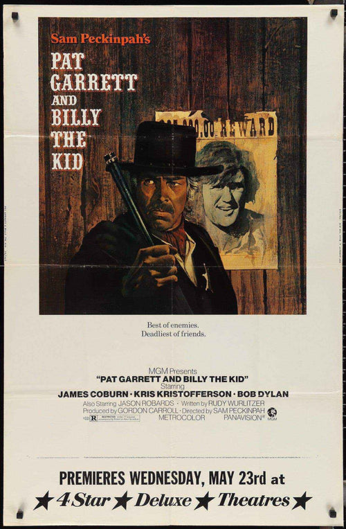 Pat Garrett and Billy the Kid Original Vintage Movie Poster