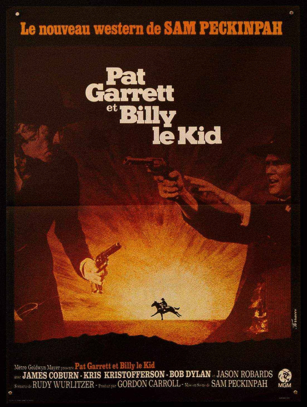 Pat Garrett and Billy the Kid Original Vintage Movie Poster