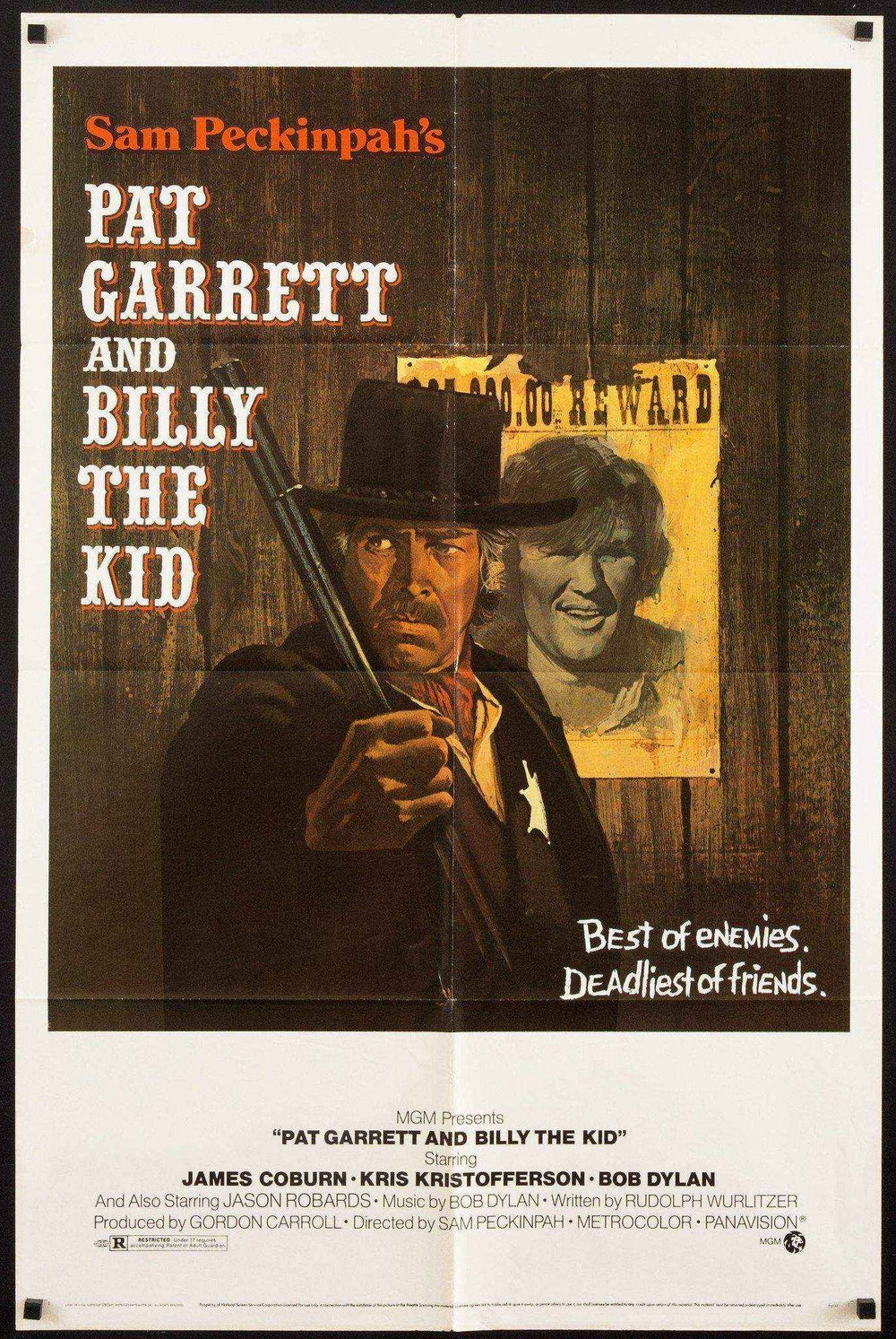 Pat Garrett and Billy the Kid Original Vintage Movie Poster