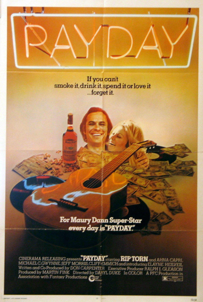 Payday Original Vintage Movie Poster