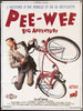 Pee-Wee's Big Adventure Original Vintage Movie Poster
