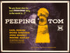Peeping Tom British Quad (30x40) Original Vintage Movie Poster