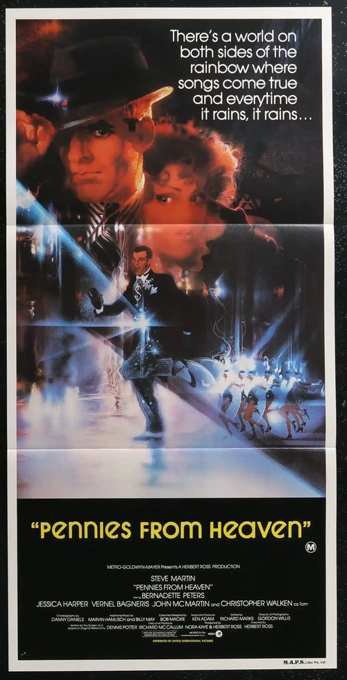 Pennies From Heaven Original Vintage Movie Poster
