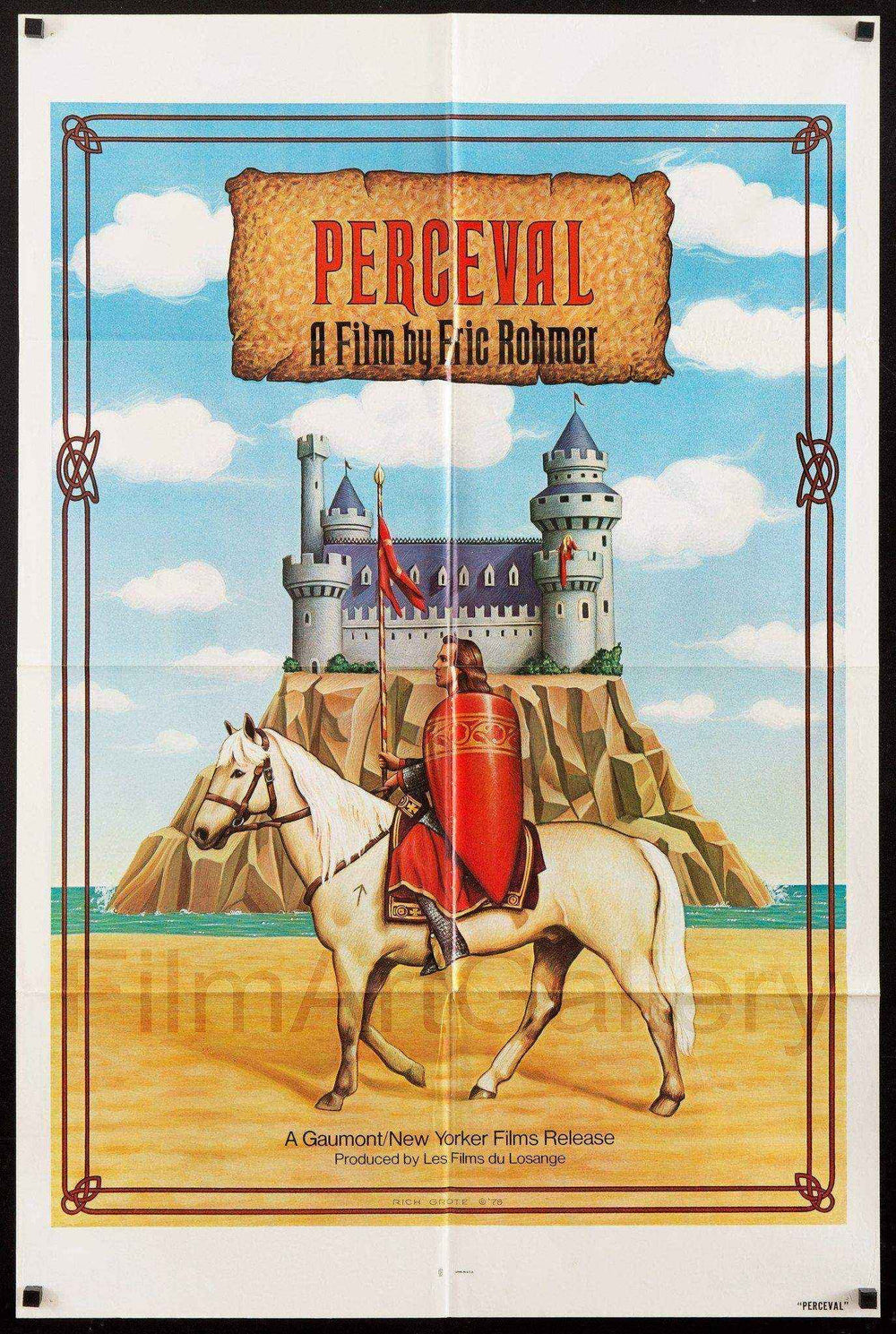 Perceval Original Vintage Movie Poster