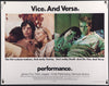 Performance Original Vintage Movie Poster