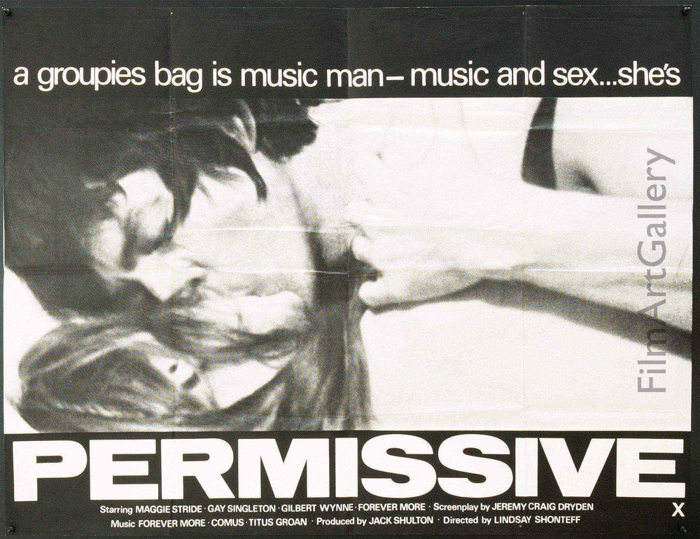 Permissive Original Vintage Movie Poster