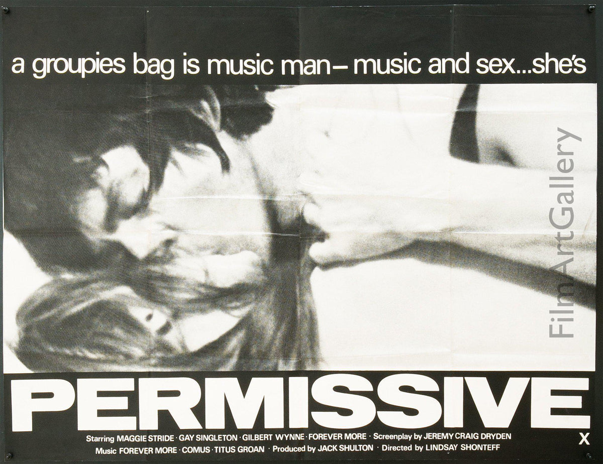 Permissive Original Vintage Movie Poster