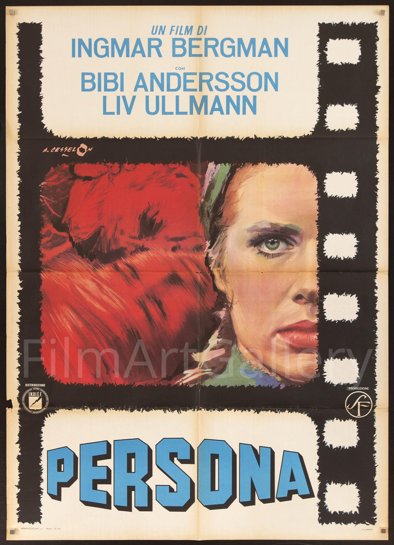 Persona Italian 2 foglio (39x55) Original Vintage Movie Poster