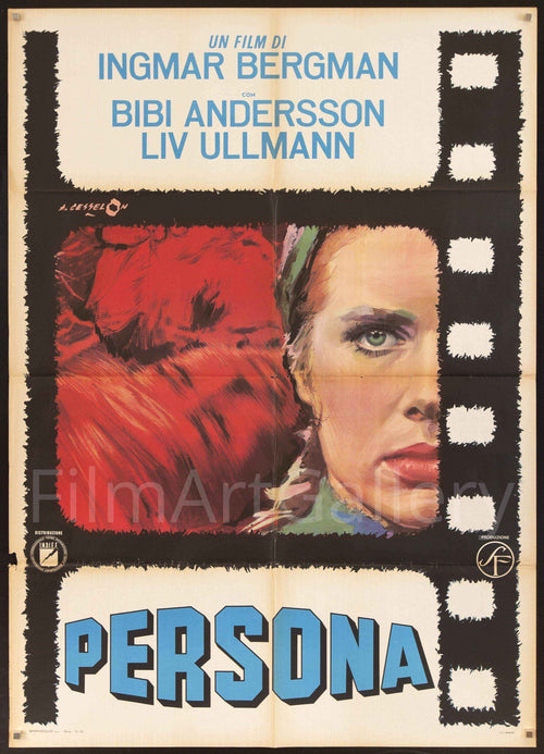 Persona Original Vintage Movie Poster