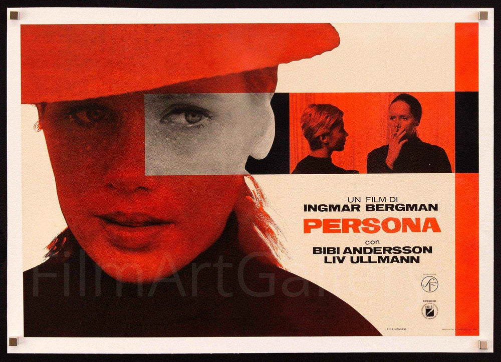 Persona Original Vintage Movie Poster