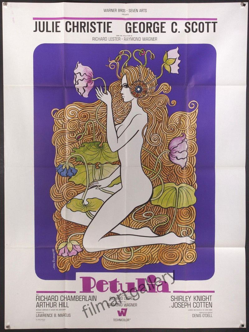 Petulia French 1 panel (47x63) Original Vintage Movie Poster