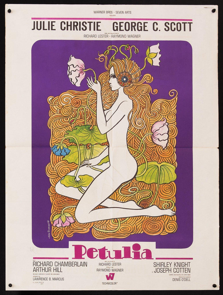 Petulia Original Vintage Movie Poster