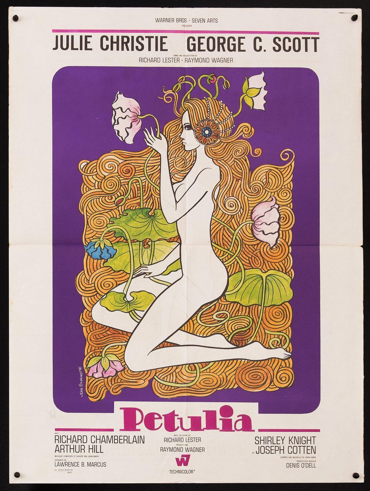 Petulia Original Vintage Movie Poster