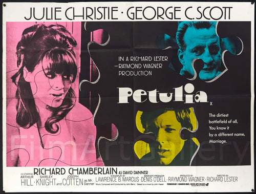 Petulia Original Vintage Movie Poster
