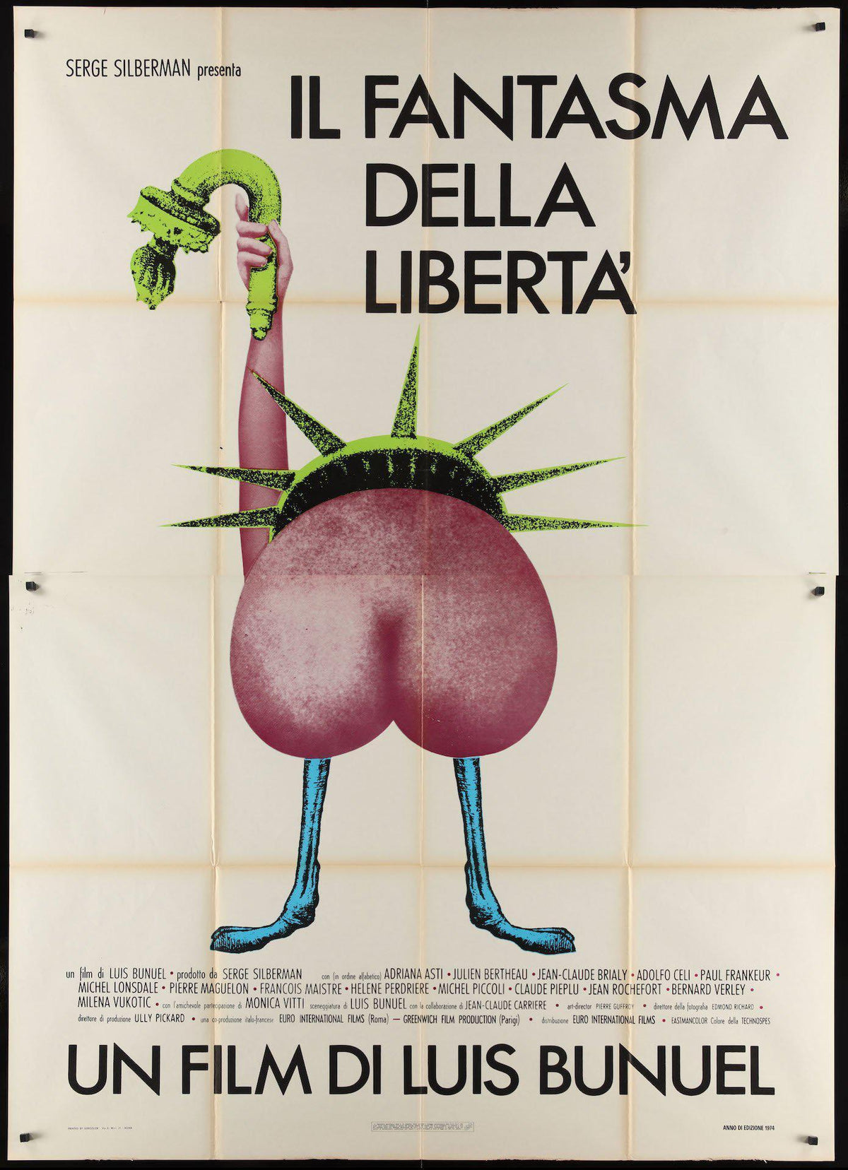 Phantom of Liberty (Fantome de la Liberte) Original Vintage Movie Poster