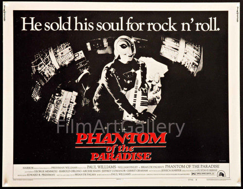 Phantom of the Paradise Original Vintage Movie Poster