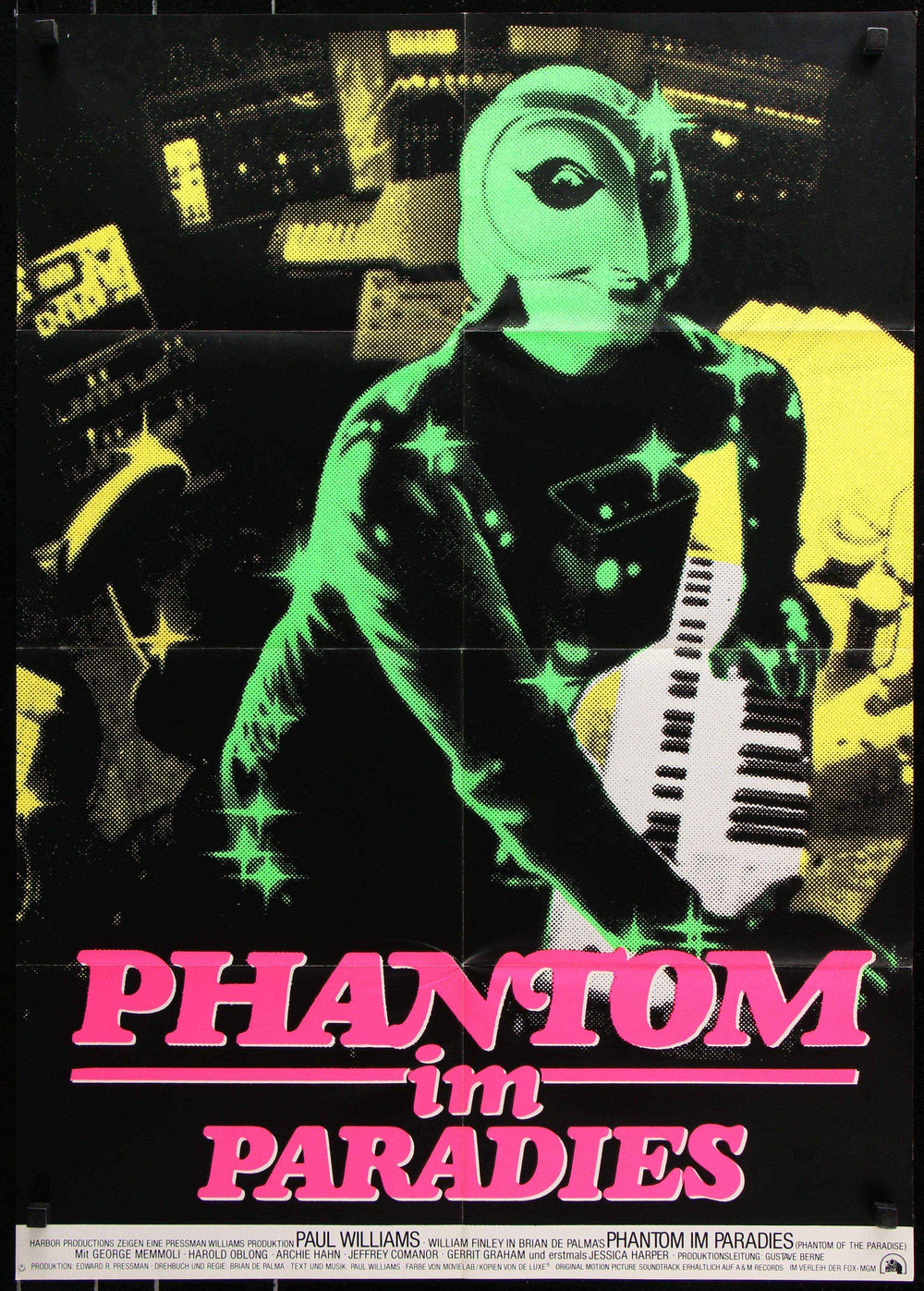 Phantom of the Paradise Original Vintage Movie Poster