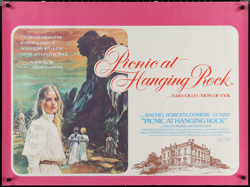 Picnic At Hanging Rock British Quad (30x40) Original Vintage Movie Poster