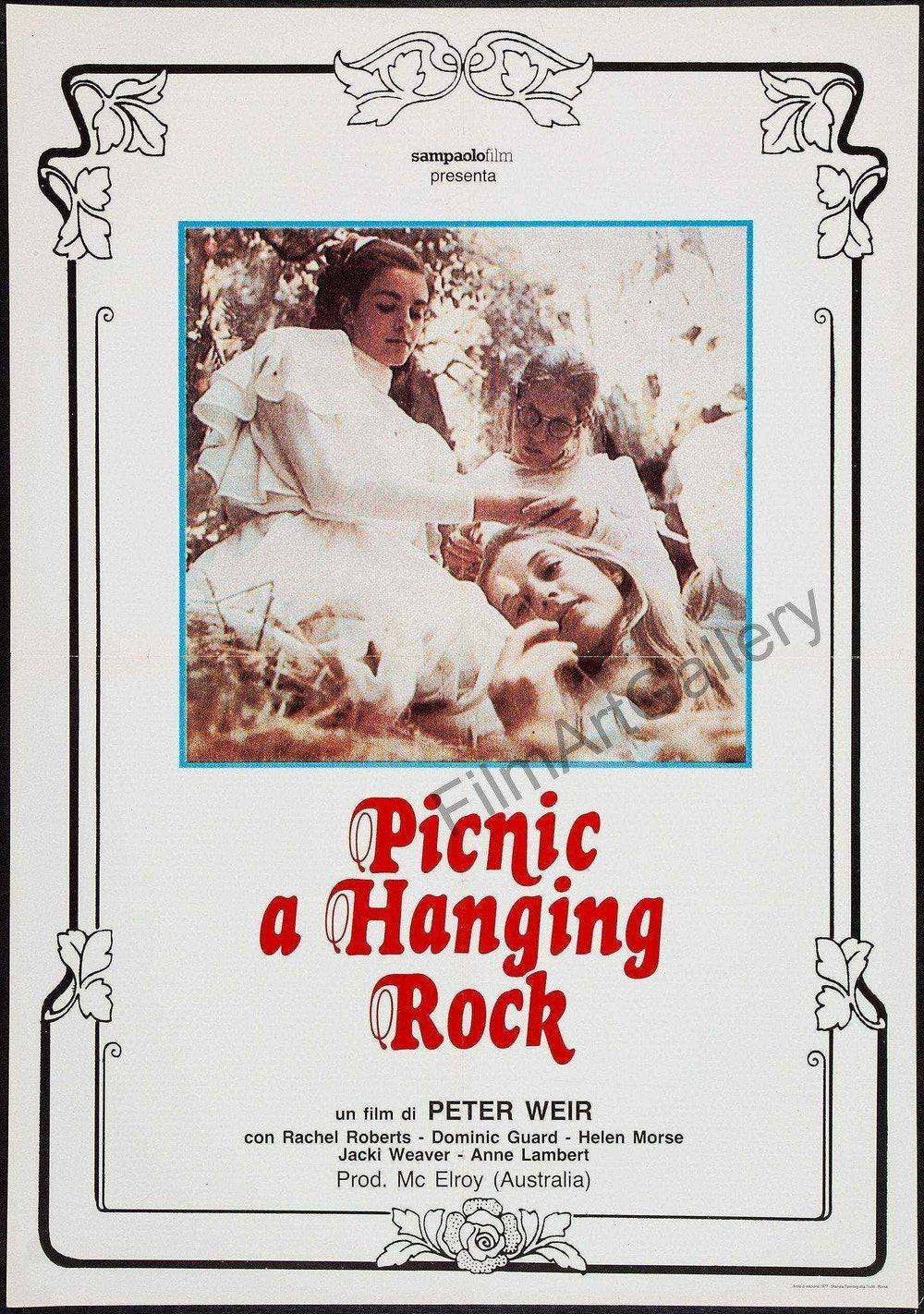 Picnic At Hanging Rock Original Vintage Movie Poster