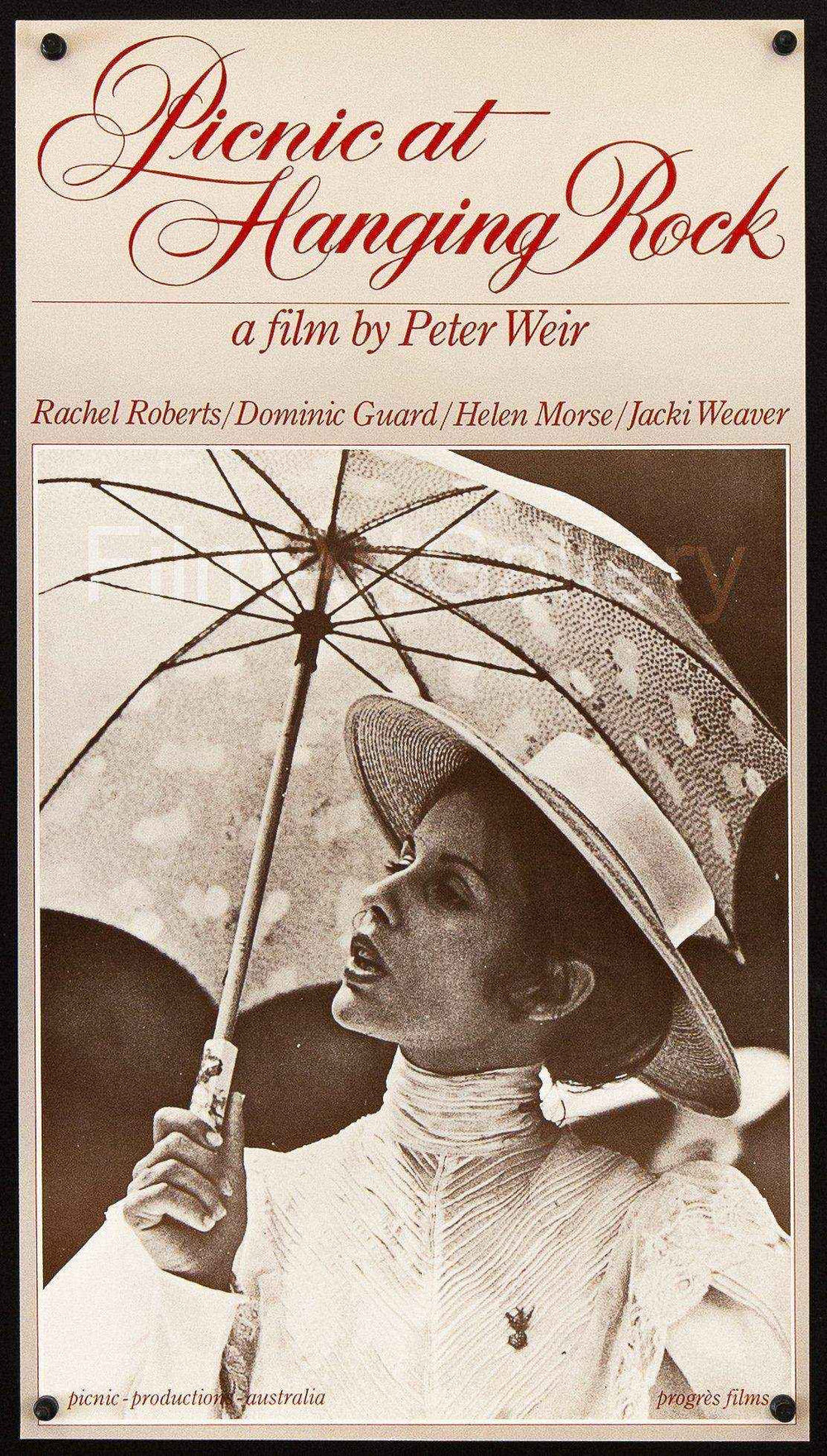Picnic At Hanging Rock Original Vintage Movie Poster