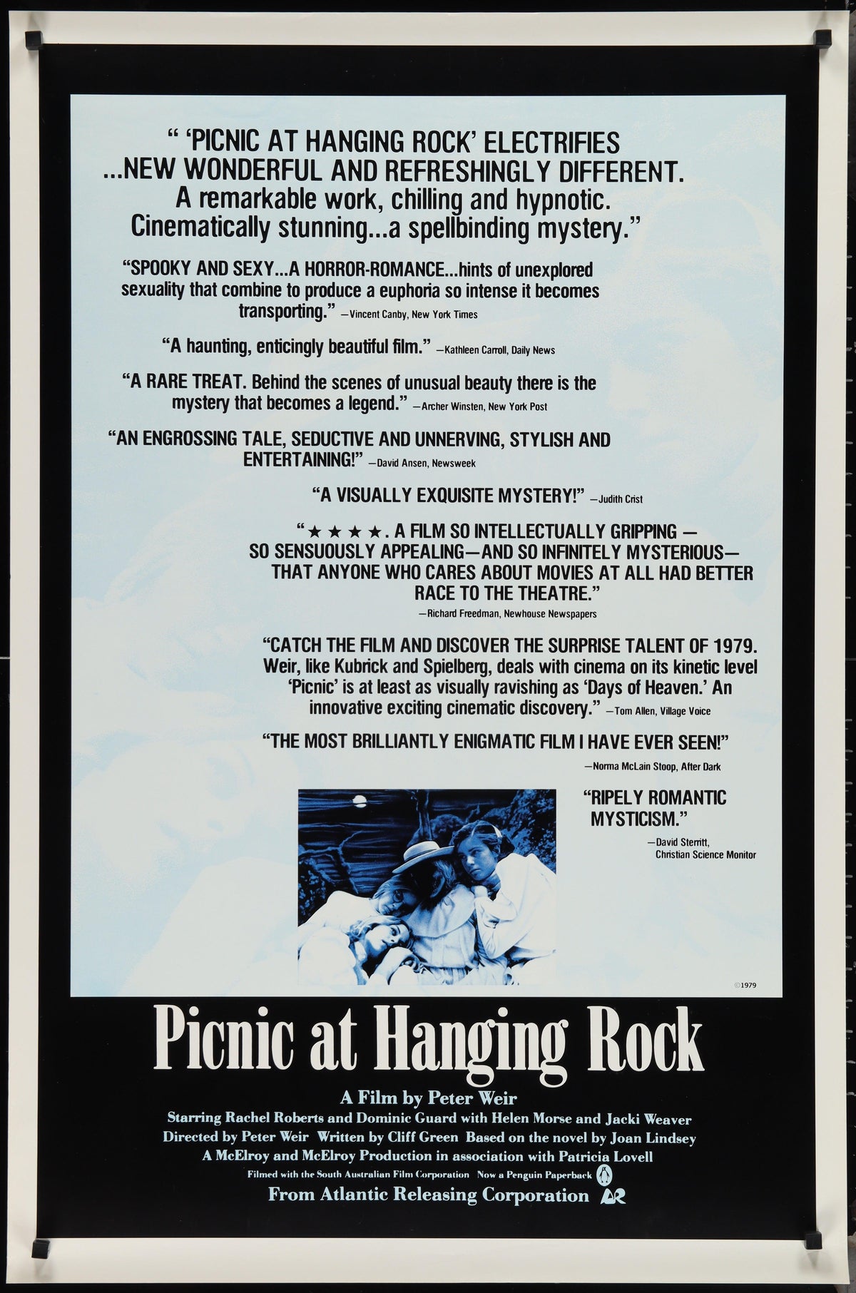 Picnic At Hanging Rock Original Vintage Movie Poster