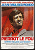 Pierrot Le Fou German A1 (23x33) Original Vintage Movie Poster