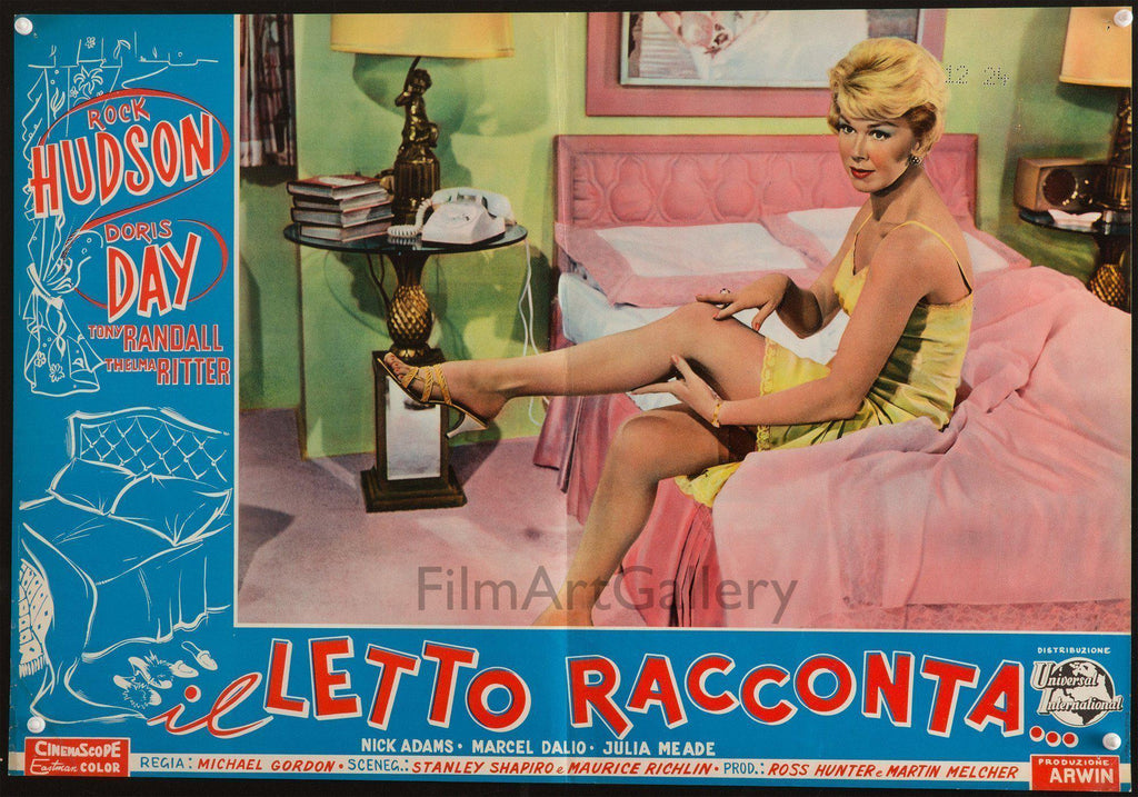 Pillow Talk Original Vintage Movie Poster
