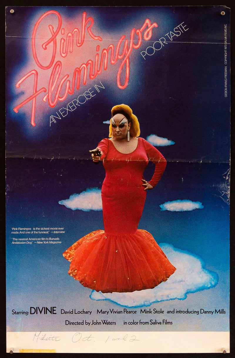 Pink Flamingos 11x17 Original Vintage Movie Poster