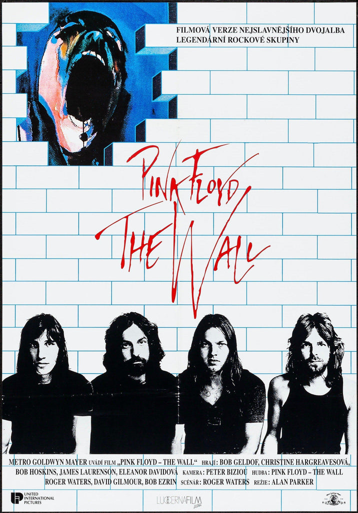 Pink Floyd The Wall Original Vintage Movie Poster