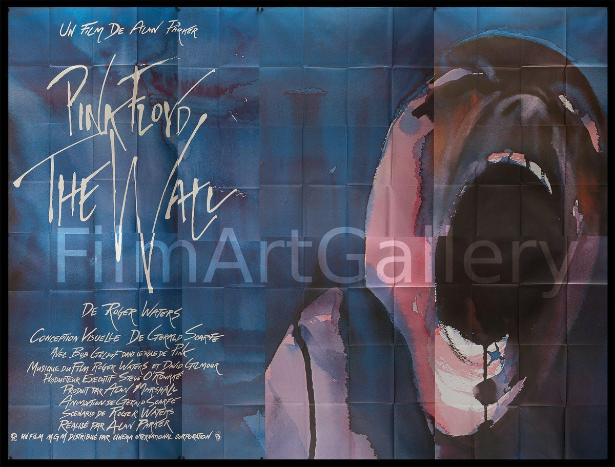 Pink Floyd The Wall Original Vintage Movie Poster