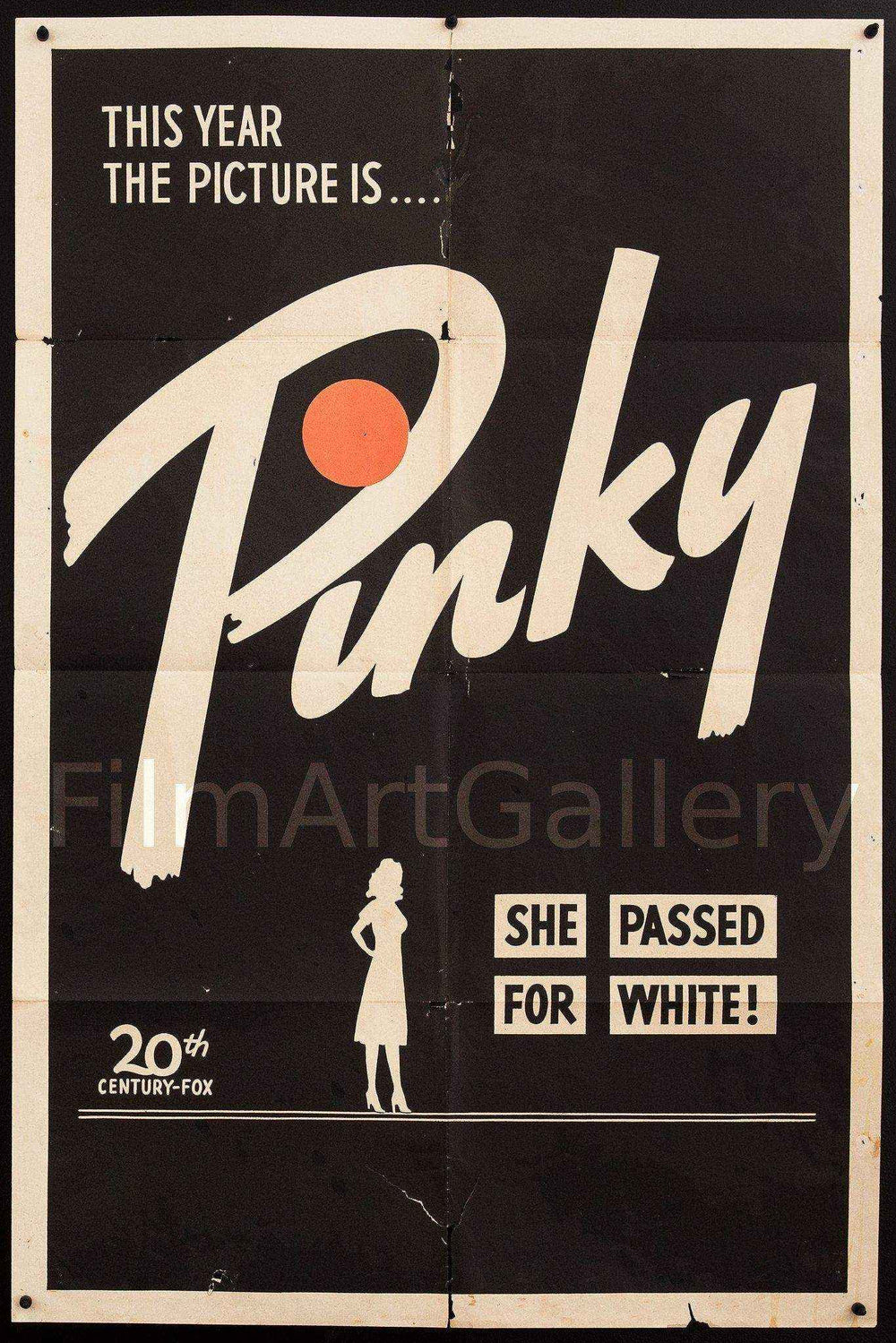 Pinky Original Vintage Movie Poster