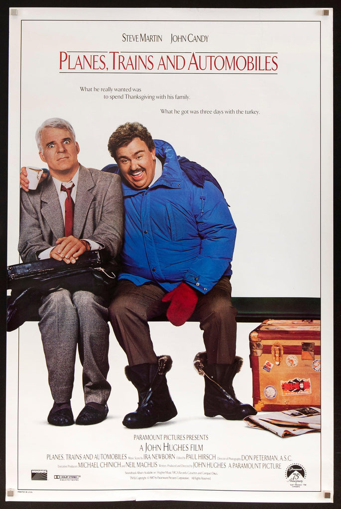 Planes, Trains and Automobiles Original Vintage Movie Poster