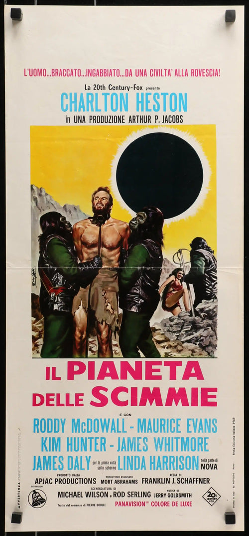 Planet of the Apes Original Vintage Movie Poster