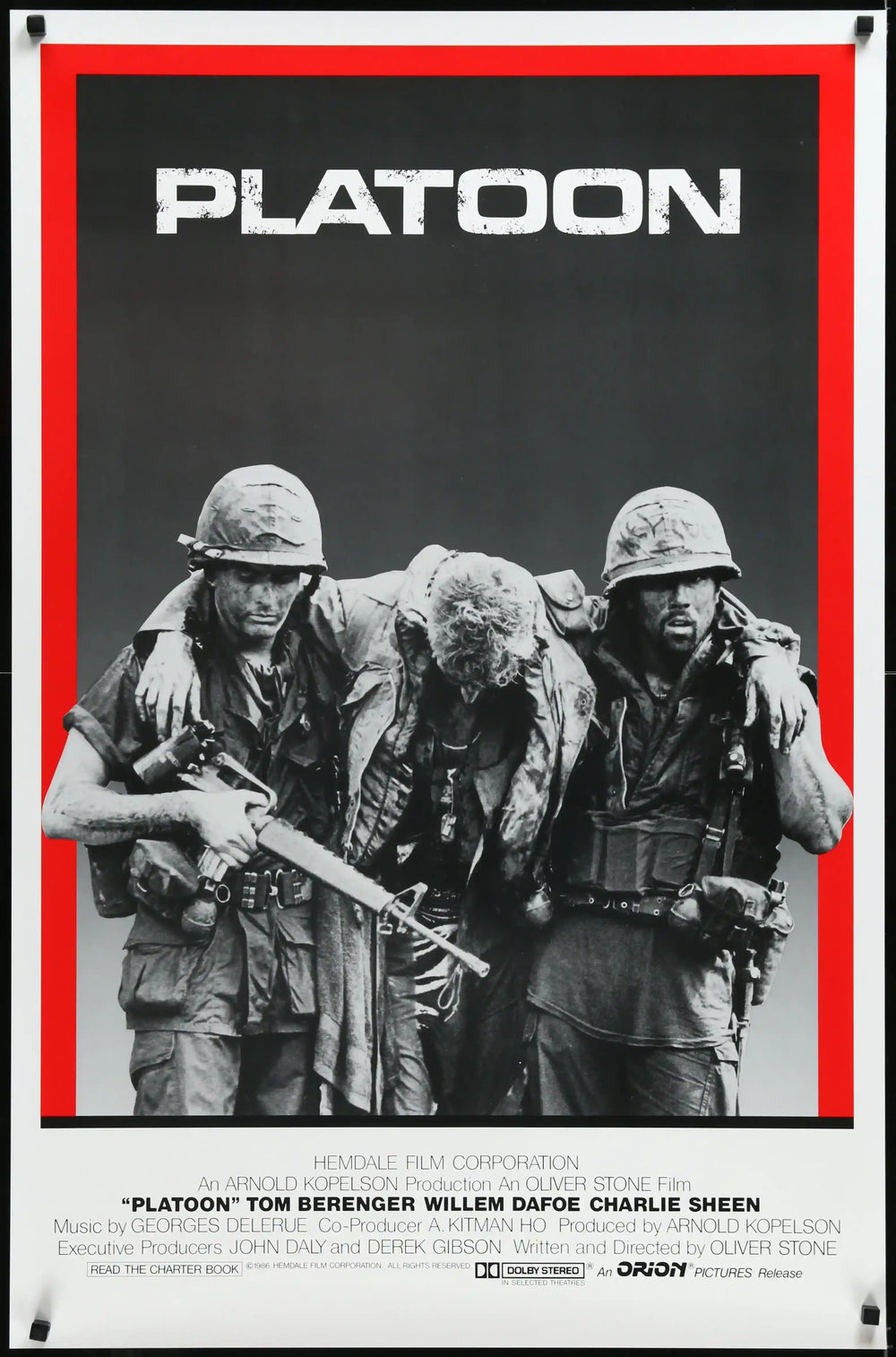 Platoon Original Vintage Movie Poster