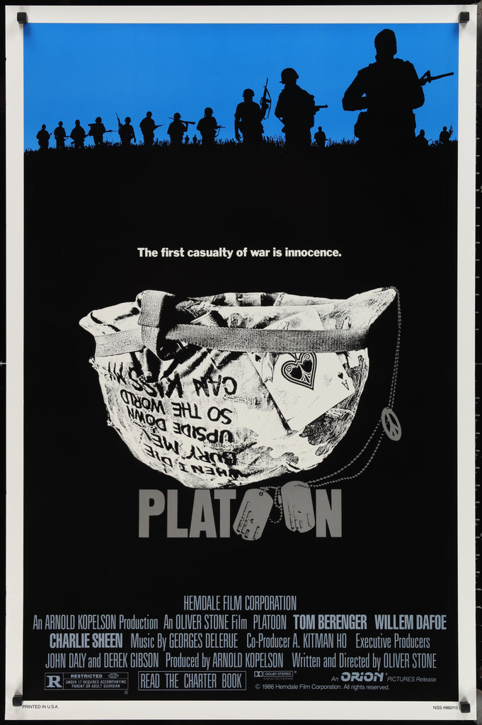 Platoon Original Vintage Movie Poster
