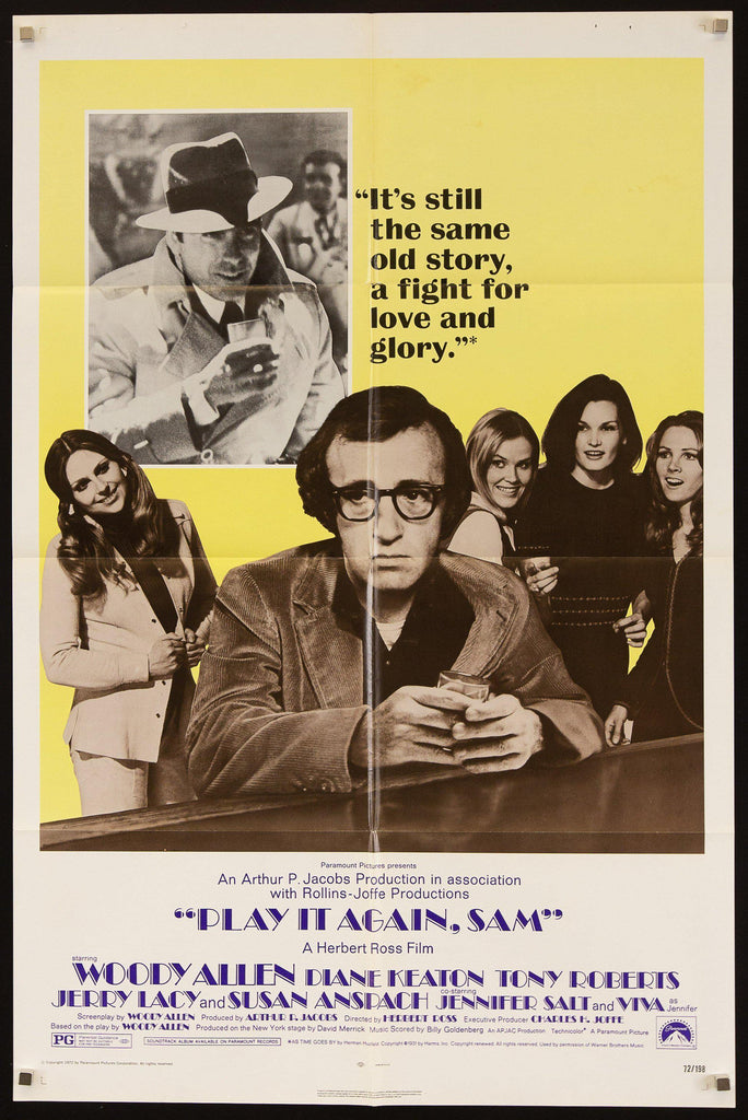 Play It Again, Sam Original Vintage Movie Poster