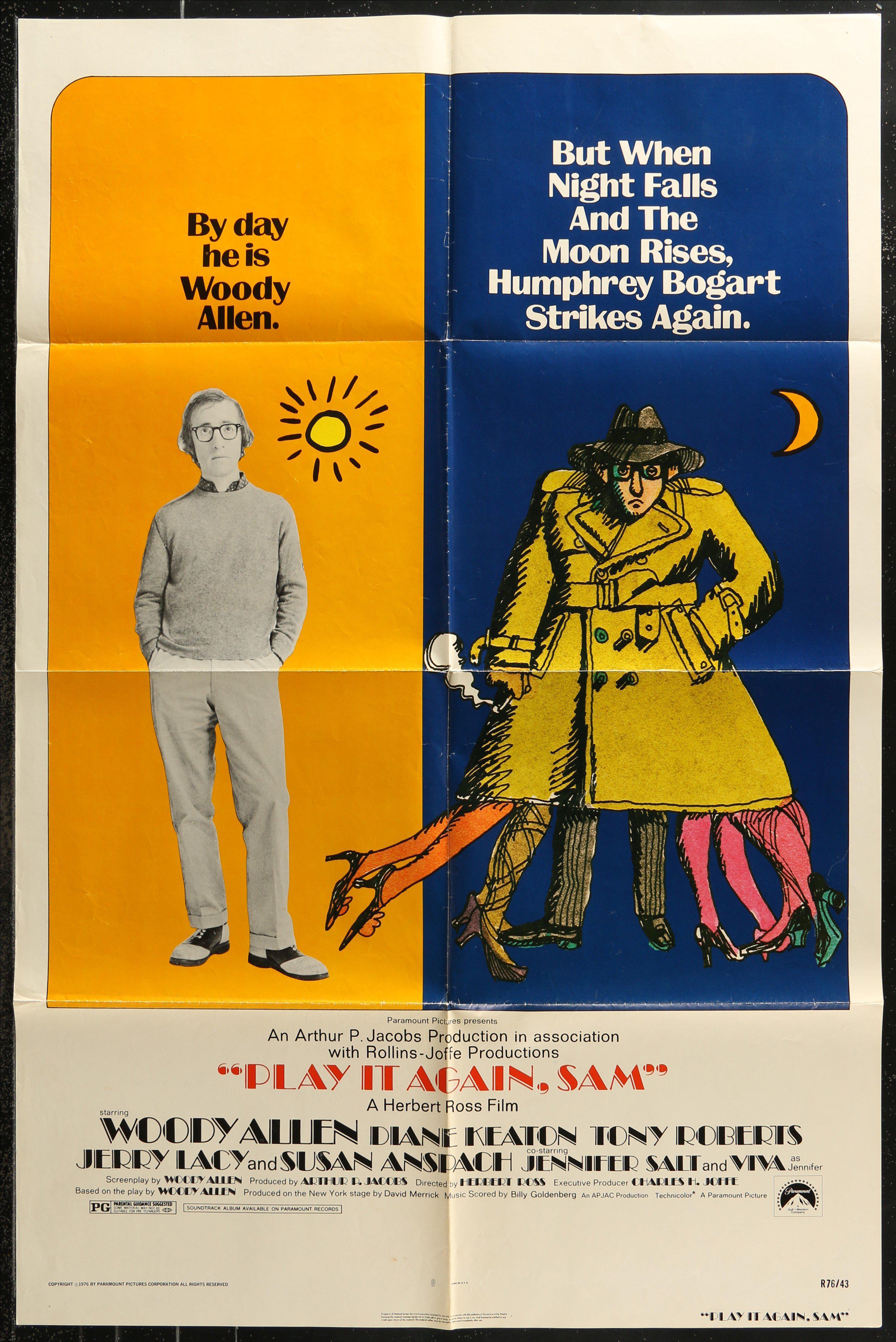 Play It Again, Sam Movie Poster 1976 RI 1 Sheet (27x41)