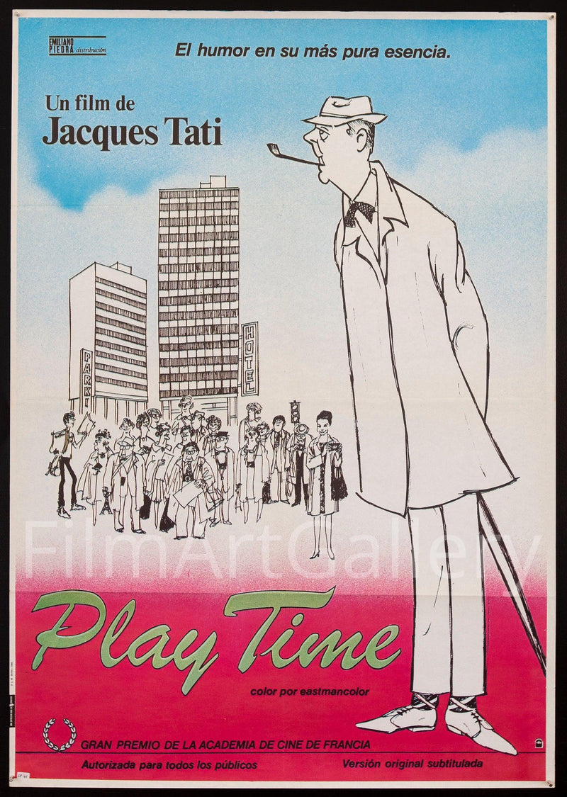 Play Time 1 Sheet (27x41) Original Vintage Movie Poster
