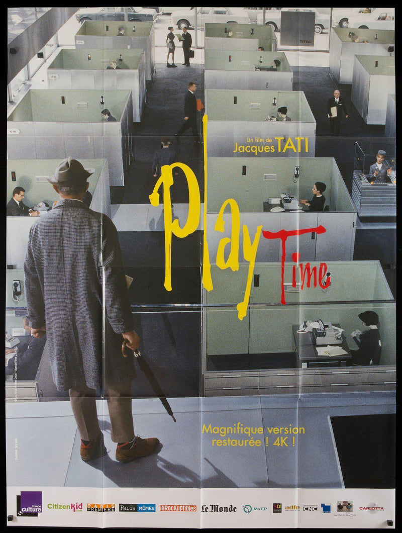 Play Time 2014 RI Original Vintage Movie Poster