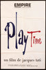 Play Time French medium (31x47) Original Vintage Movie Poster