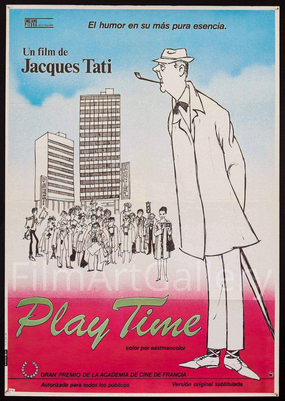 Play Time Original Vintage Movie Poster