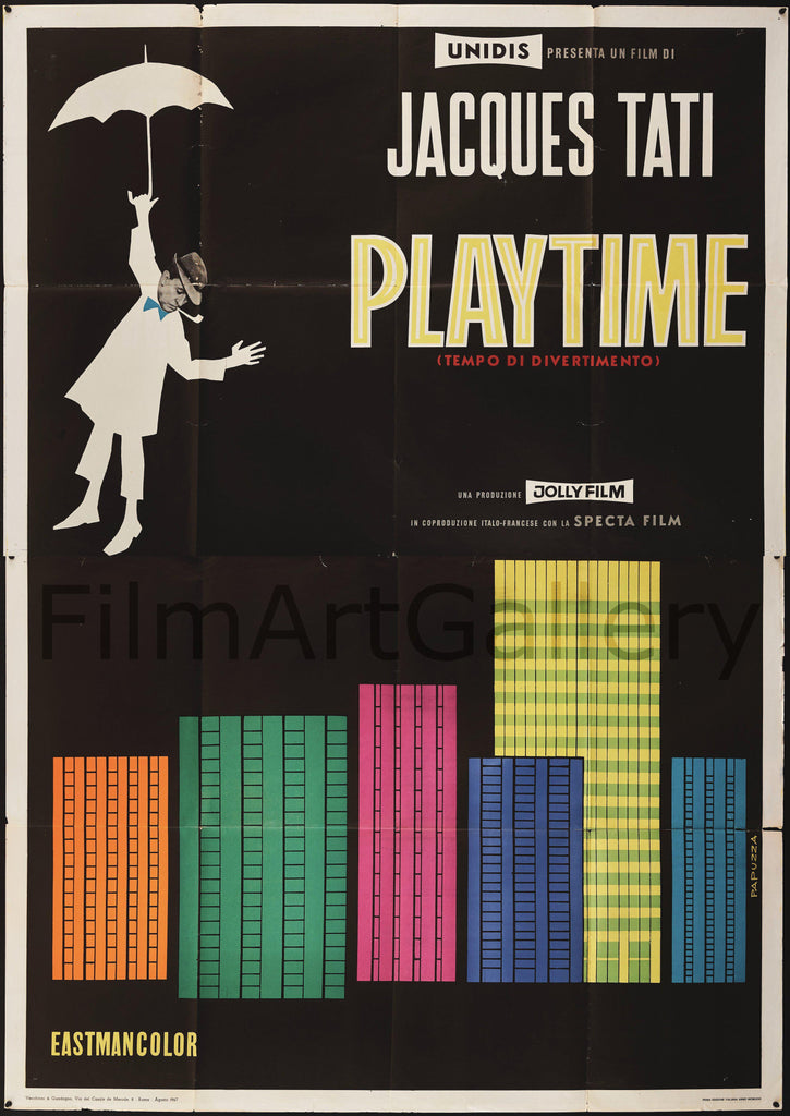 Play Time Original Vintage Movie Poster