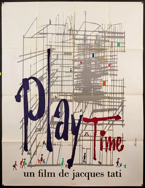 Play Time Original Vintage Movie Poster