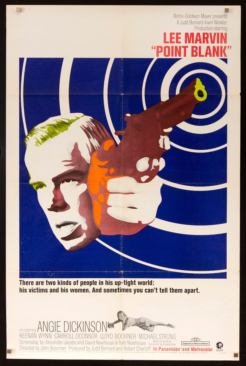 Point Blank 1 Sheet (27x41) Original Vintage Movie Poster