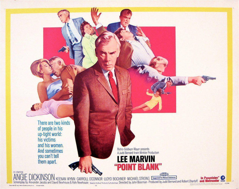 Point Blank Half sheet (22x28) Original Vintage Movie Poster