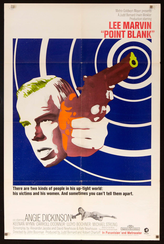 Point Blank Original Vintage Movie Poster