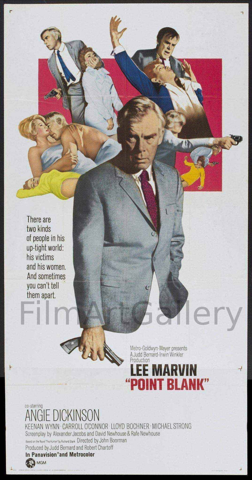 Point Blank Original Vintage Movie Poster