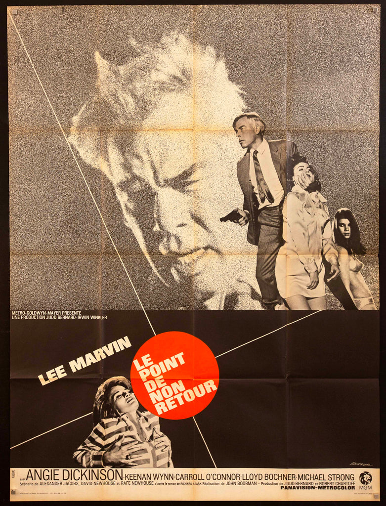 Point Blank Original Vintage Movie Poster